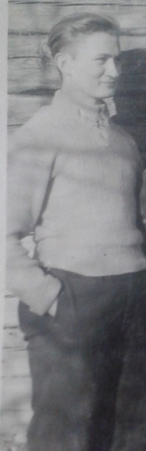 Leonhard (Leo) Rääbis (Rabuzis), Läti eestlane Rudolf Koemetsa salgast. Foto: Erakogu