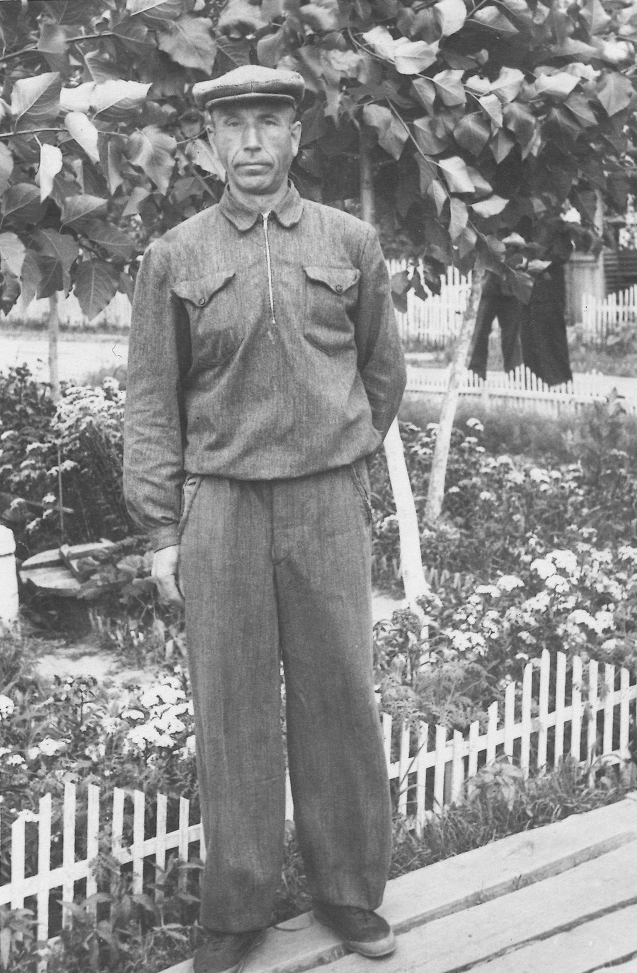 Johannes Heeska vangistuses 1960-ndate alguses. Foto: erakogu