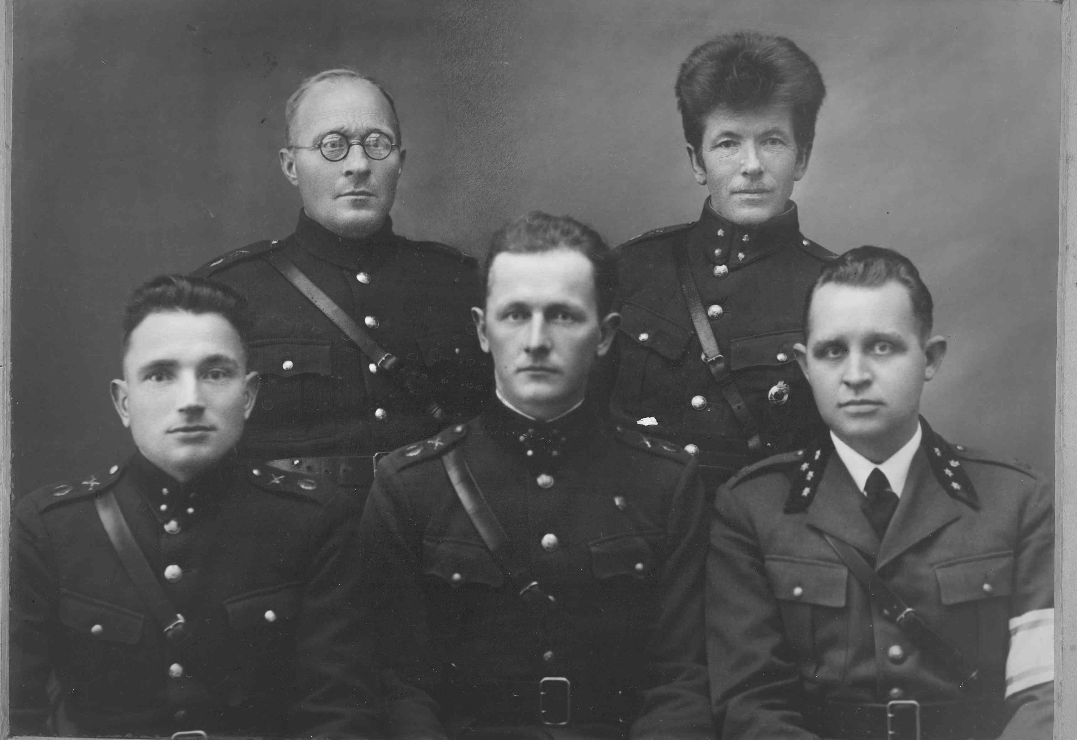 Feliks Hõbe Antsla kaitseliitlasena. Foto: erakogu