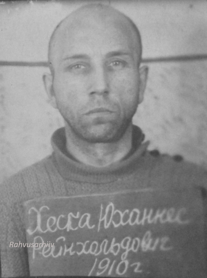 Johannes Heeska arreteerituna 1953. a.