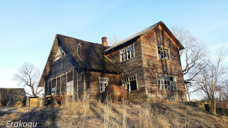 Kunagine Ants Aunveri kodu Keema-Mihkli talu aastal 2017.