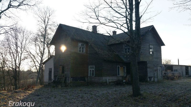 Kunagine Ants Aunveri kodu Keema-Mihkli talu aastal 2017.