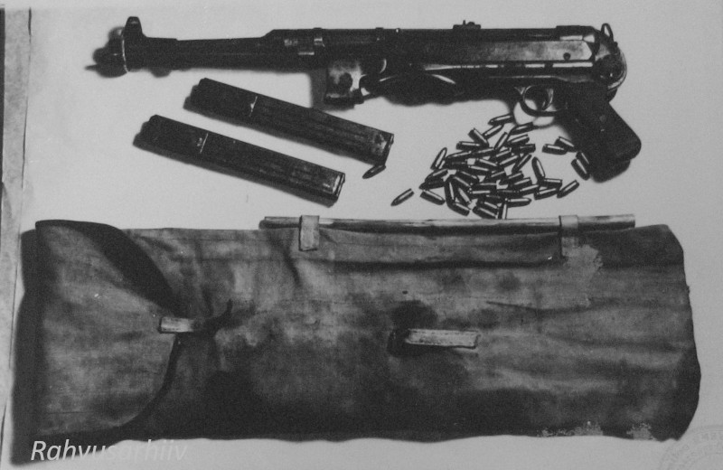 Ants Aunveri Saksa püstolkuulipilduja MP40